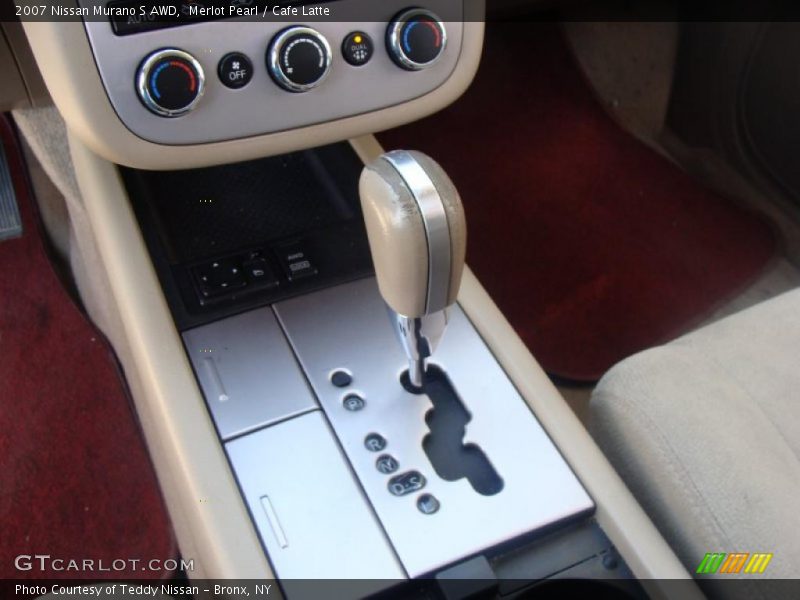 Merlot Pearl / Cafe Latte 2007 Nissan Murano S AWD