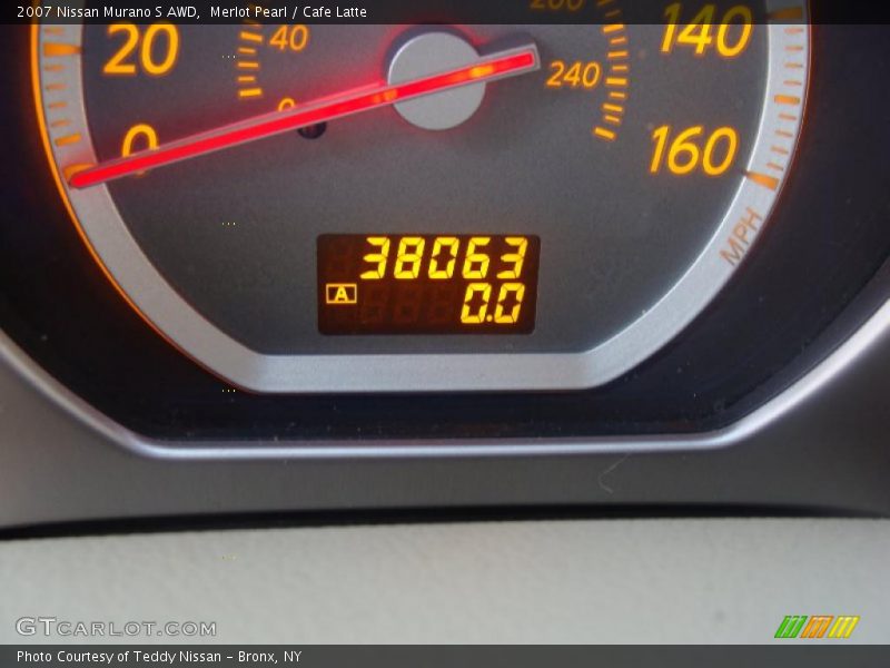 Merlot Pearl / Cafe Latte 2007 Nissan Murano S AWD