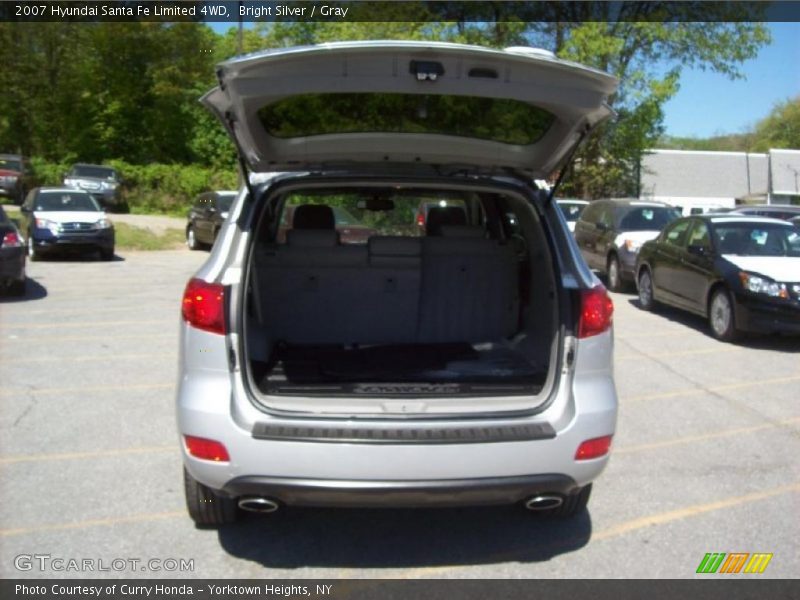 Bright Silver / Gray 2007 Hyundai Santa Fe Limited 4WD