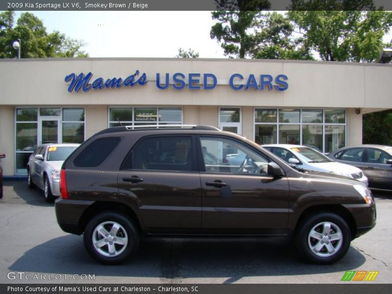 Smokey Brown / Beige 2009 Kia Sportage LX V6