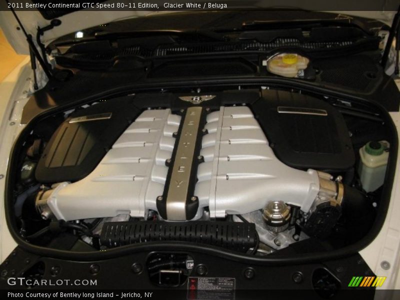  2011 Continental GTC Speed 80-11 Edition Engine - 6.0 Liter Twin-Turbocharged DOHC 48-Valve VVT W12