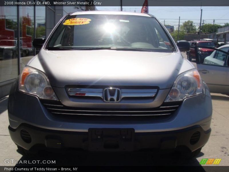 Whistler Silver Metallic / Gray 2008 Honda CR-V EX 4WD