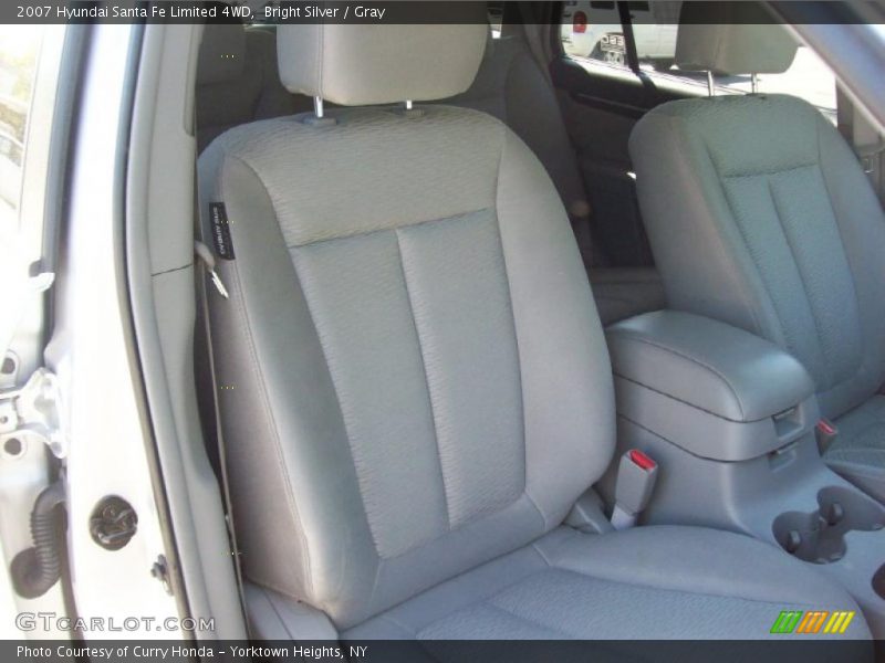 Bright Silver / Gray 2007 Hyundai Santa Fe Limited 4WD