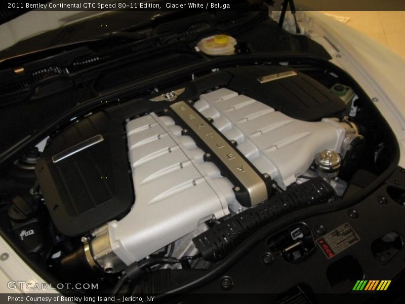  2011 Continental GTC Speed 80-11 Edition Engine - 6.0 Liter Twin-Turbocharged DOHC 48-Valve VVT W12