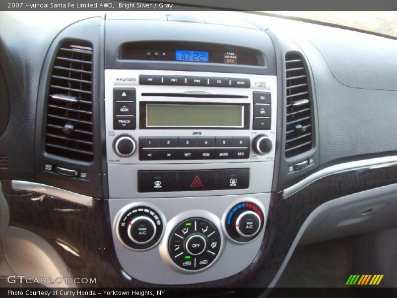 Bright Silver / Gray 2007 Hyundai Santa Fe Limited 4WD