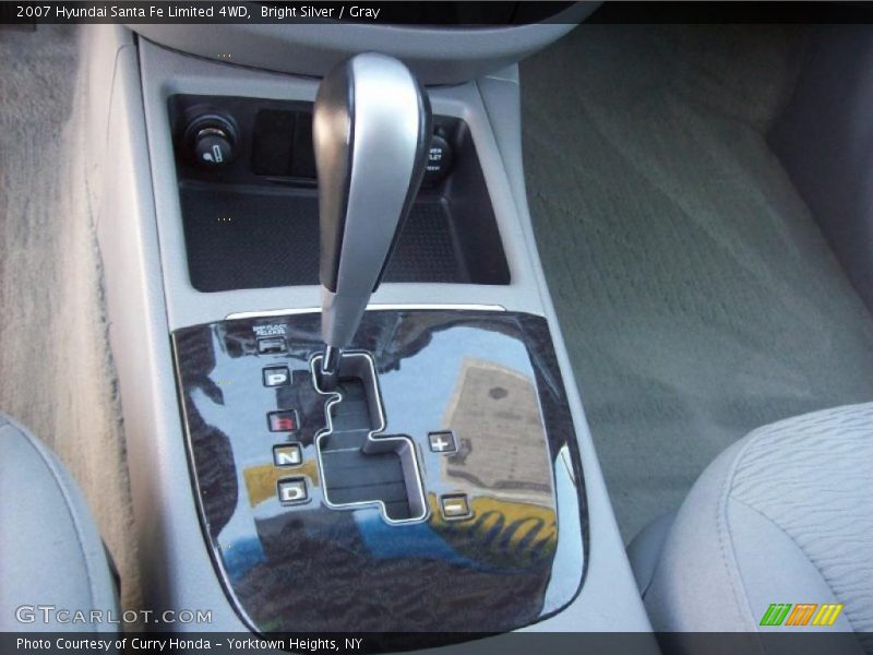 Bright Silver / Gray 2007 Hyundai Santa Fe Limited 4WD