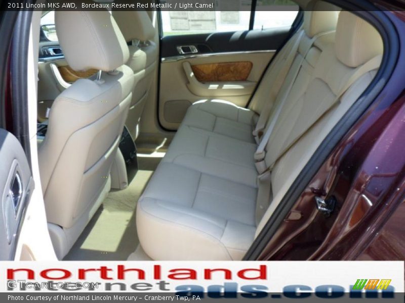 Bordeaux Reserve Red Metallic / Light Camel 2011 Lincoln MKS AWD