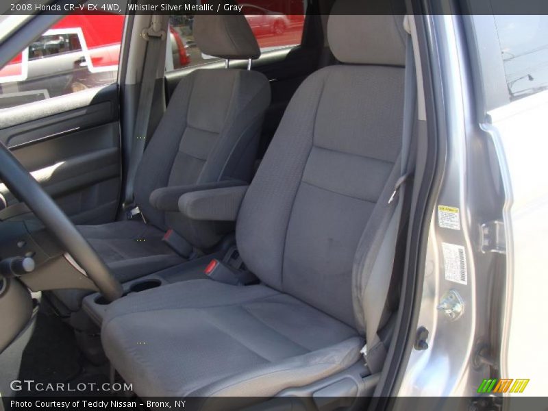 Whistler Silver Metallic / Gray 2008 Honda CR-V EX 4WD