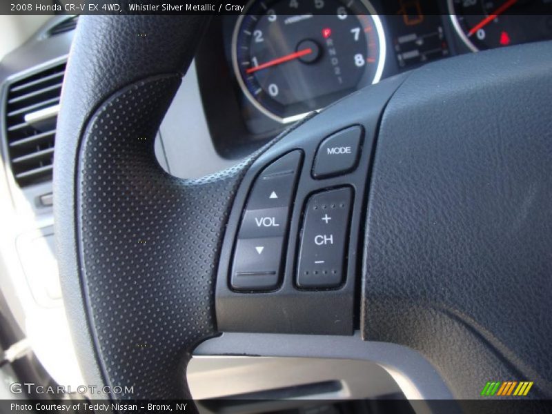 Whistler Silver Metallic / Gray 2008 Honda CR-V EX 4WD