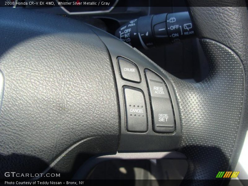 Whistler Silver Metallic / Gray 2008 Honda CR-V EX 4WD