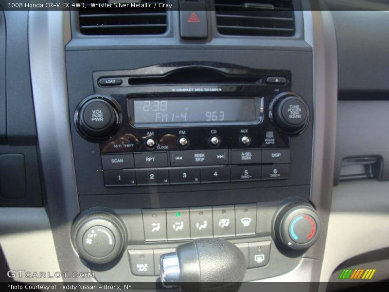 Whistler Silver Metallic / Gray 2008 Honda CR-V EX 4WD