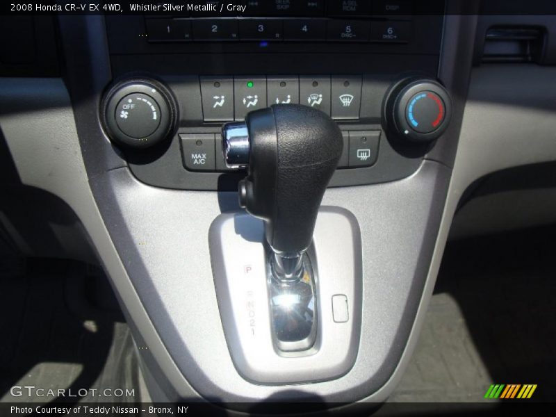 Whistler Silver Metallic / Gray 2008 Honda CR-V EX 4WD