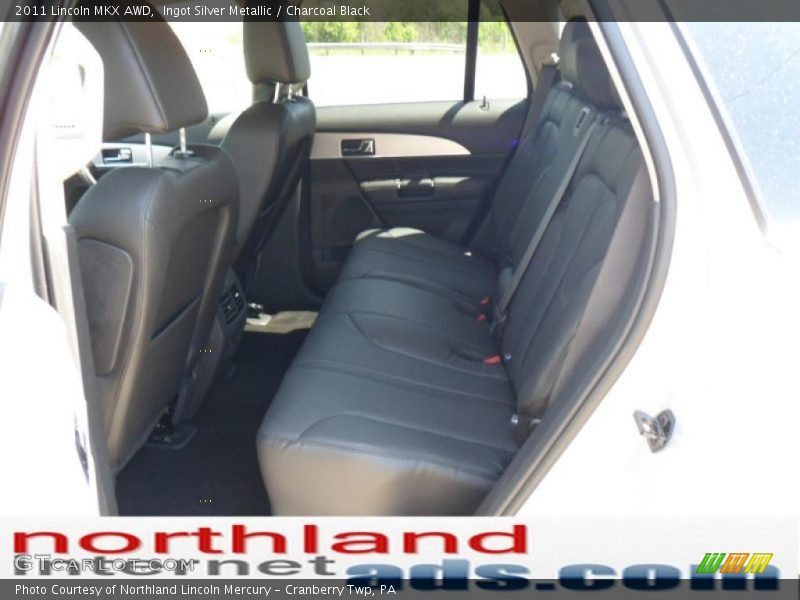 Ingot Silver Metallic / Charcoal Black 2011 Lincoln MKX AWD