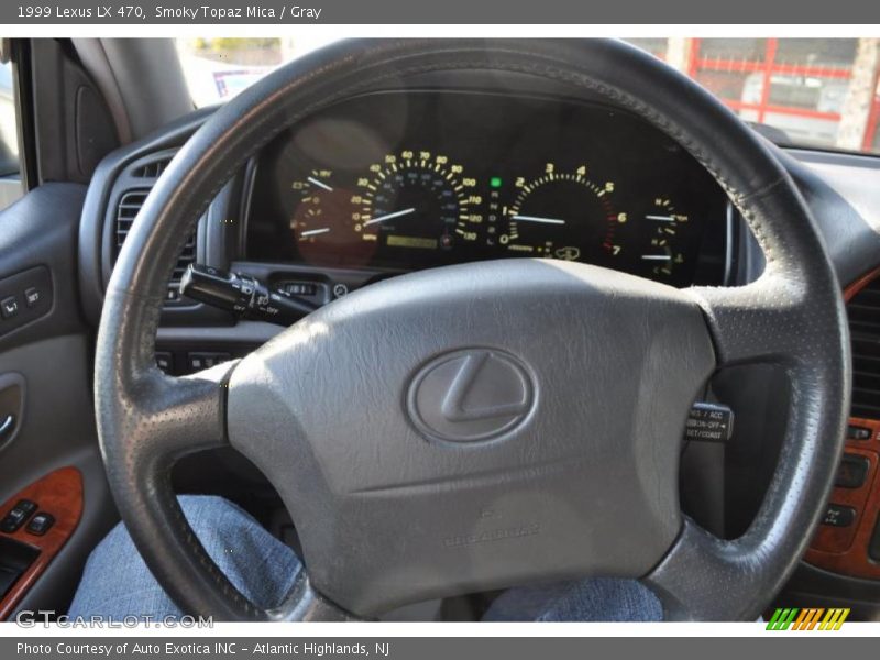 Smoky Topaz Mica / Gray 1999 Lexus LX 470