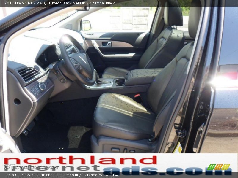 Tuxedo Black Metallic / Charcoal Black 2011 Lincoln MKX AWD