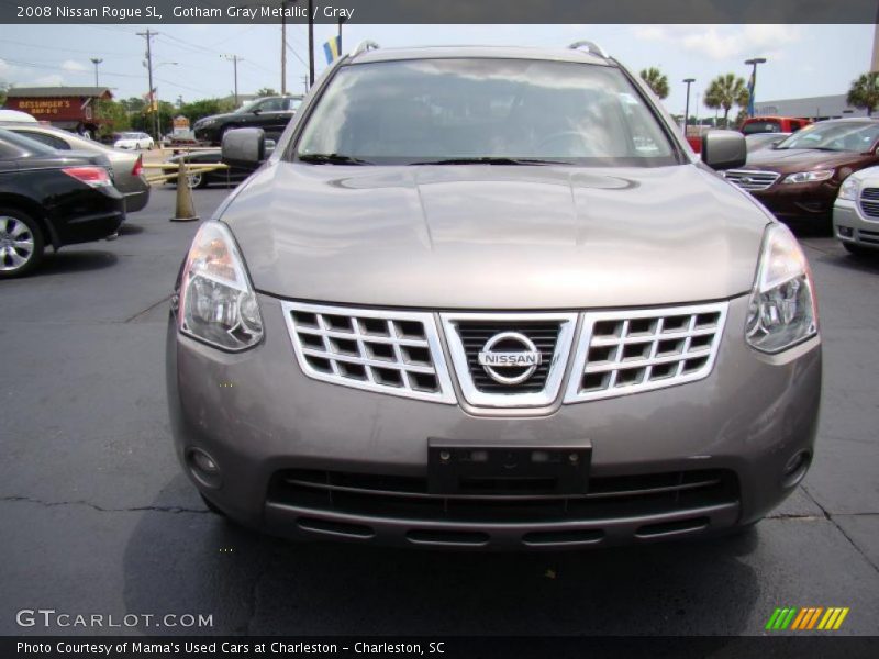 Gotham Gray Metallic / Gray 2008 Nissan Rogue SL