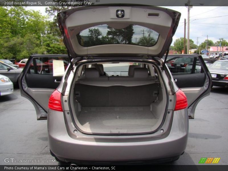 Gotham Gray Metallic / Gray 2008 Nissan Rogue SL