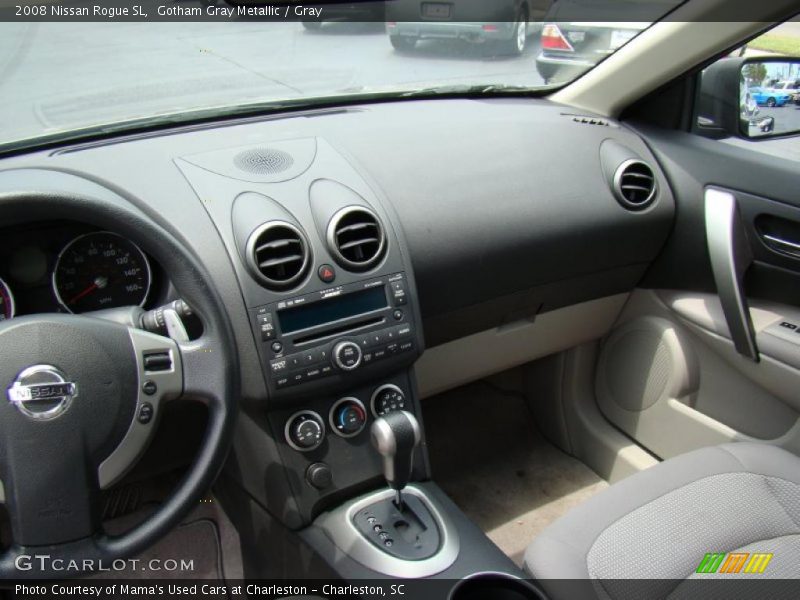 Gotham Gray Metallic / Gray 2008 Nissan Rogue SL