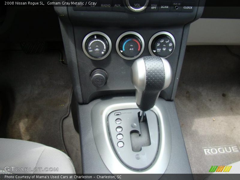 Gotham Gray Metallic / Gray 2008 Nissan Rogue SL