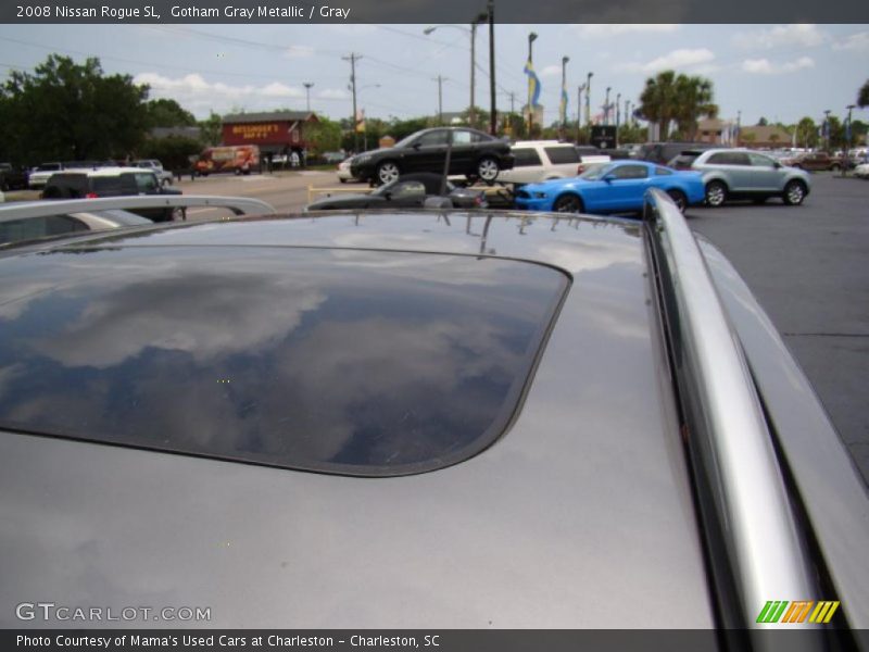 Gotham Gray Metallic / Gray 2008 Nissan Rogue SL