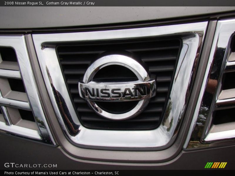 Gotham Gray Metallic / Gray 2008 Nissan Rogue SL