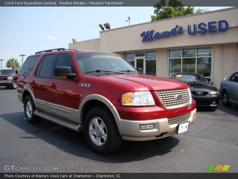 Redfire Metallic / Medium Parchment 2006 Ford Expedition Limited