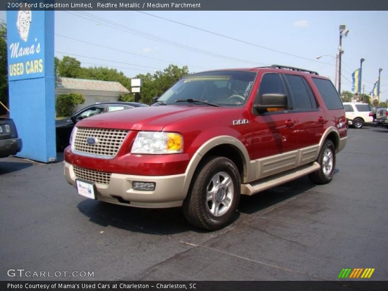 Redfire Metallic / Medium Parchment 2006 Ford Expedition Limited