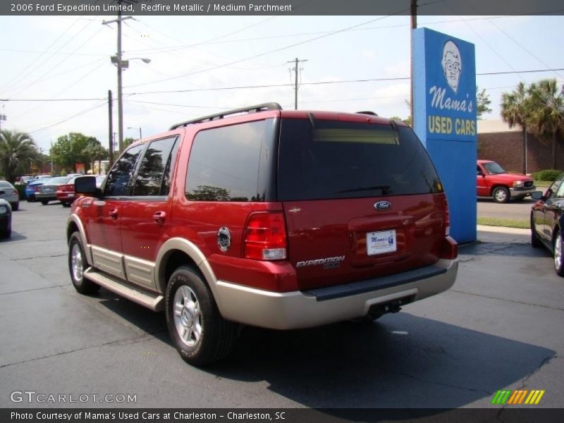 Redfire Metallic / Medium Parchment 2006 Ford Expedition Limited
