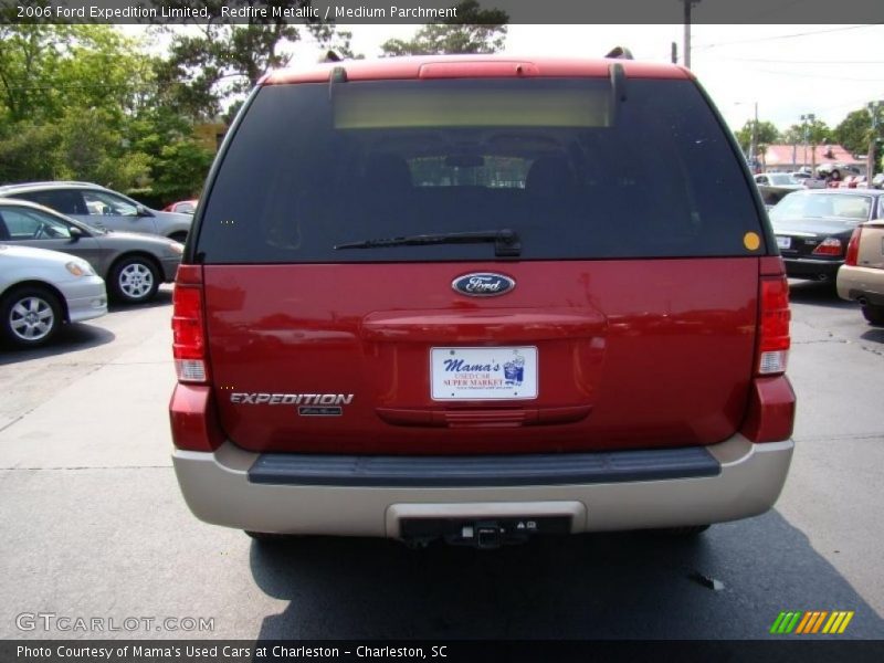 Redfire Metallic / Medium Parchment 2006 Ford Expedition Limited