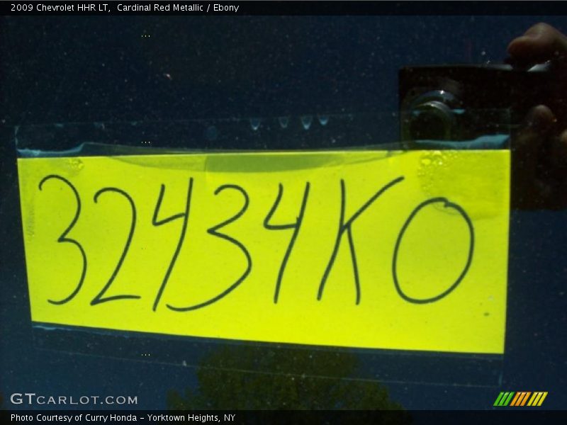 Cardinal Red Metallic / Ebony 2009 Chevrolet HHR LT
