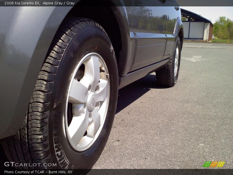 Alpine Gray / Gray 2008 Kia Sorento EX