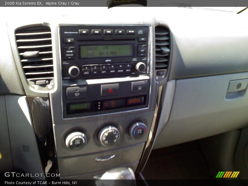 Alpine Gray / Gray 2008 Kia Sorento EX