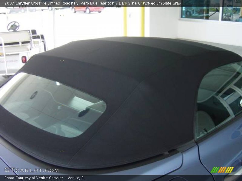 Aero Blue Pearlcoat / Dark Slate Gray/Medium Slate Gray 2007 Chrysler Crossfire Limited Roadster