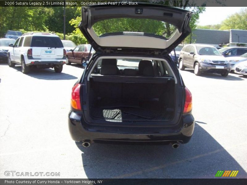 Obsidian Black Pearl / Off-Black 2006 Subaru Legacy 2.5i Limited Wagon