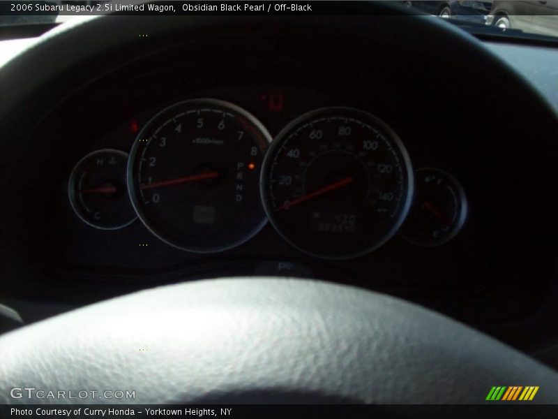 Obsidian Black Pearl / Off-Black 2006 Subaru Legacy 2.5i Limited Wagon