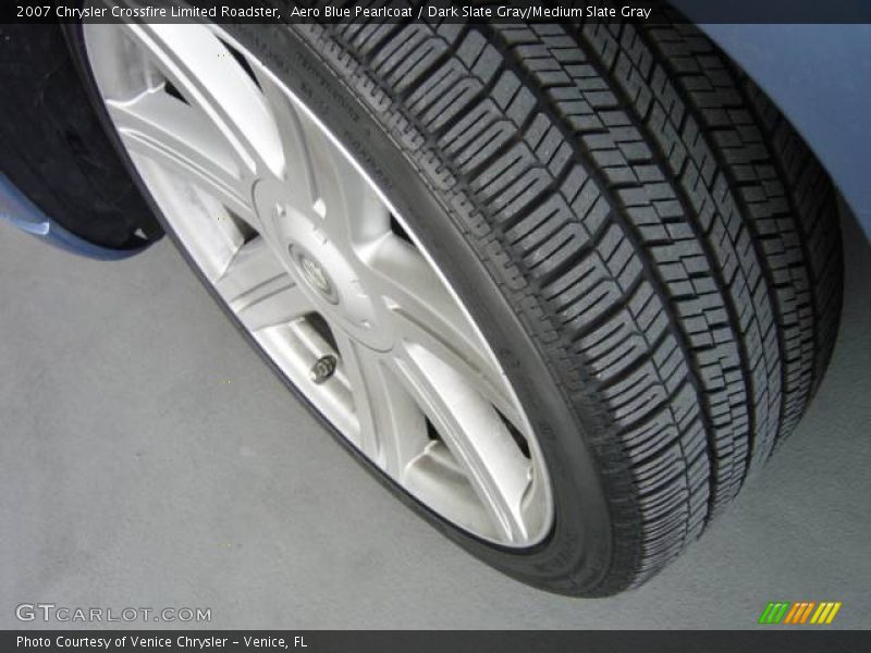 Aero Blue Pearlcoat / Dark Slate Gray/Medium Slate Gray 2007 Chrysler Crossfire Limited Roadster