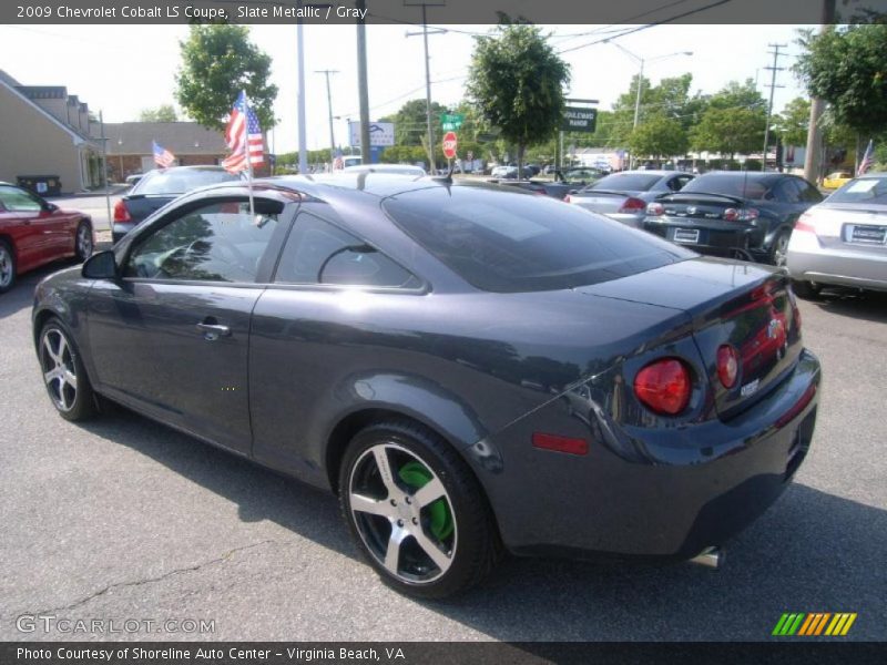 Slate Metallic / Gray 2009 Chevrolet Cobalt LS Coupe