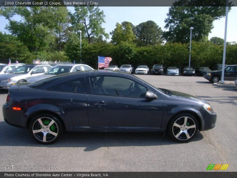 Slate Metallic / Gray 2009 Chevrolet Cobalt LS Coupe