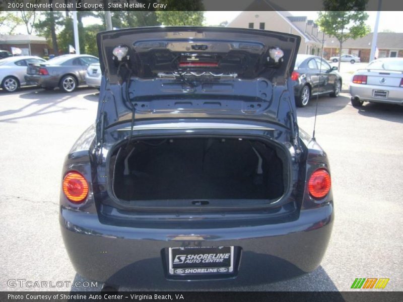 Slate Metallic / Gray 2009 Chevrolet Cobalt LS Coupe