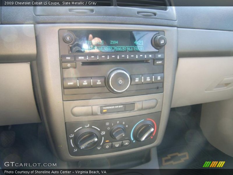 Slate Metallic / Gray 2009 Chevrolet Cobalt LS Coupe
