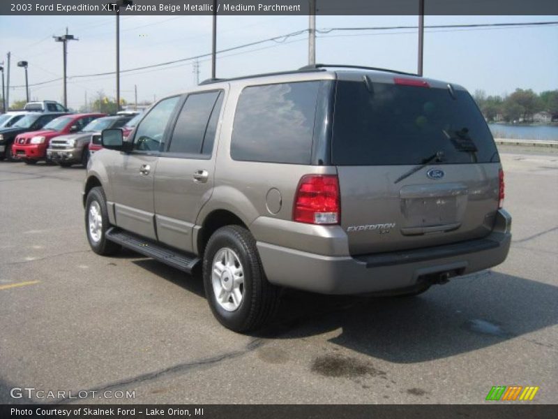 Arizona Beige Metallic / Medium Parchment 2003 Ford Expedition XLT