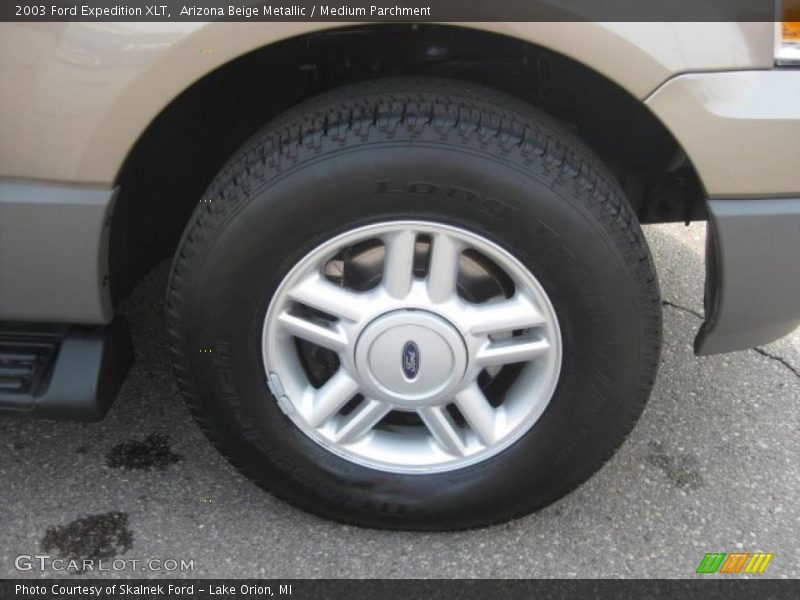 Arizona Beige Metallic / Medium Parchment 2003 Ford Expedition XLT