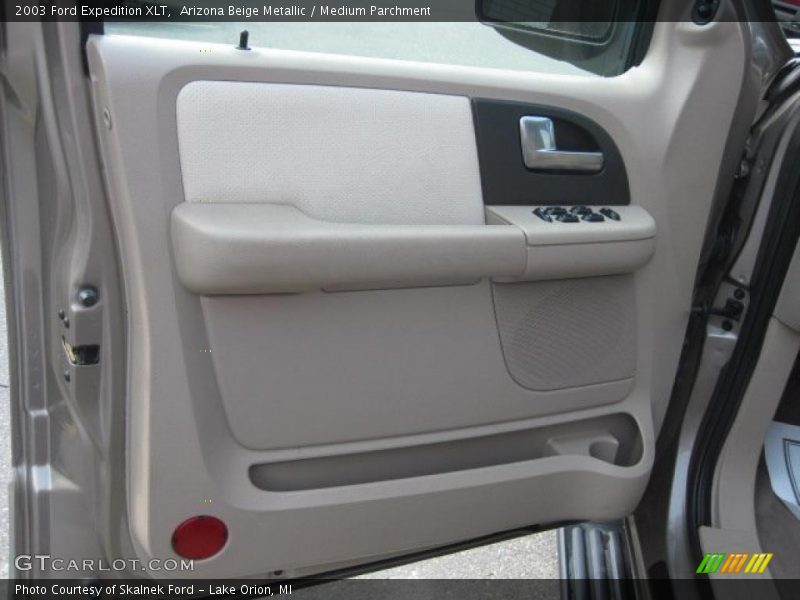 Arizona Beige Metallic / Medium Parchment 2003 Ford Expedition XLT