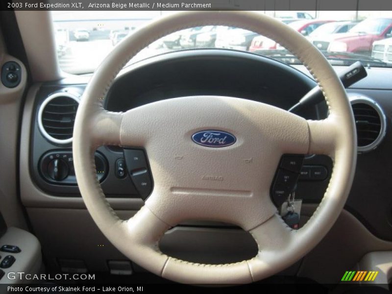 Arizona Beige Metallic / Medium Parchment 2003 Ford Expedition XLT