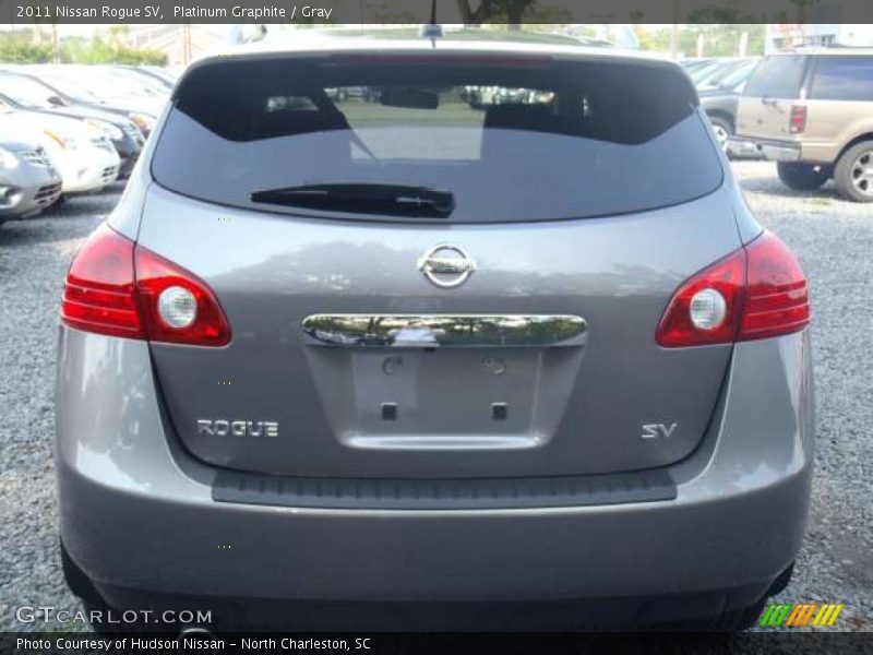 Platinum Graphite / Gray 2011 Nissan Rogue SV