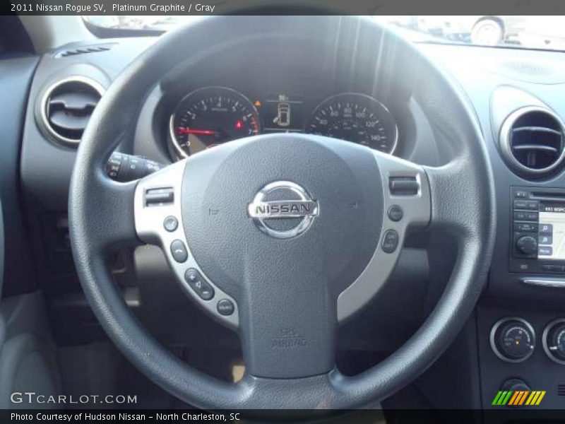 Platinum Graphite / Gray 2011 Nissan Rogue SV