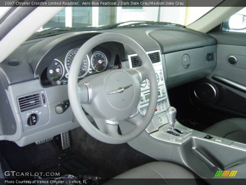 Aero Blue Pearlcoat / Dark Slate Gray/Medium Slate Gray 2007 Chrysler Crossfire Limited Roadster