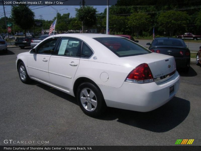 White / Gray 2006 Chevrolet Impala LT