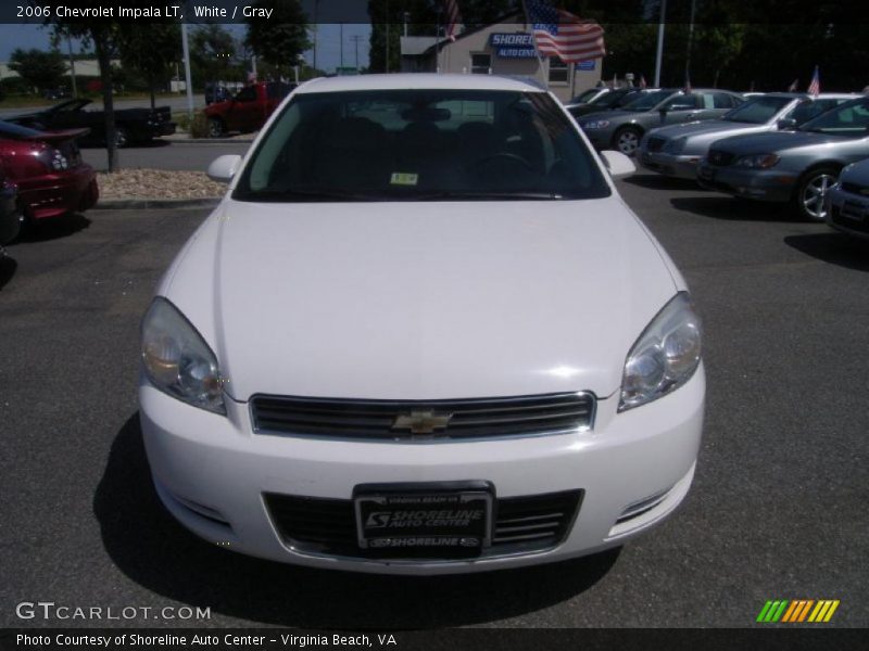 White / Gray 2006 Chevrolet Impala LT