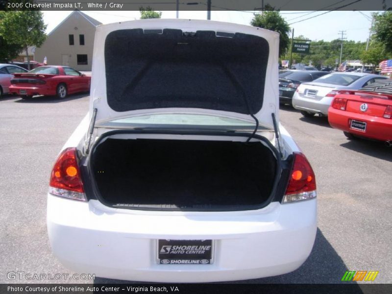 White / Gray 2006 Chevrolet Impala LT